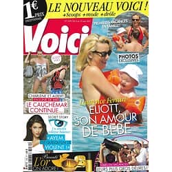 VOICI n°1239 06/08/2011  Laurence Ferrari/ Charlène & Albert/ Ayem/ Délires de Stars en vacances