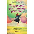 "Tu as promis que tu vivrais pour moi" Carène Ponte/ Très bon état/ 2023/ Livre poche