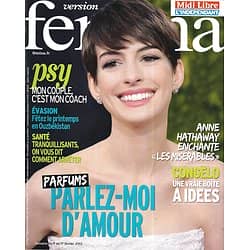 VERSION FEMINA n°567 11/02/2013  Anne Hathaway/ Parfums d'amour/ Ouzbekistan/ Cuisinez les surgelés