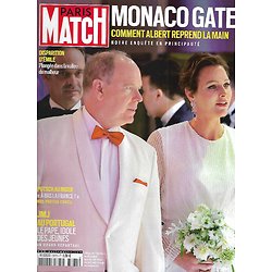PARIS MATCH n°3875 10/08/2023  Monaco gate: Comment Albert reprend la main/ JMJ au Portugal/ Gina Lollobrigida/ Amanda Lear/ Claude Brasseur