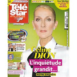TELE STAR n°2448 02/09/2023  Enquête: Céline Dion / Coupe du monde de rugby/ Jonathan Cohen/ "N'oubliez pas les paroles"/ Gwendoline Hamon/ Phillipe Etchebest