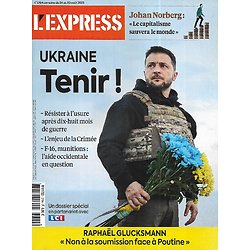 L'EXPRESS n°3764 24/08/2023  Ukraine: Tenir!/ Raphaël Glucksman/ Raymond Aron/ Rentrée littéraire/ Norberg & capitalisme