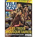 Télé Cable Sat n°1744 07/10/2023  "Les trois mousquetaires" François Civil/ Thibaut Pinot/ "M3gan"/ Alexa d'Amazon/ Le monde ouvrier