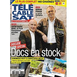 Télé Cable Sat n°1745 14/10/2023  Spécial: Docs en stock/ Dominique Rizet & Christophe Delay "Faites entrer l'accusé"/ Damian Penaud/ Super Mario Bros