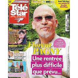 TELE STAR n°2453 07/10/2023 Florent Pagny/ Stéphane Plaza/ Bruce Lee/ Franck Dubosc & Karin Viard/ "Killer Coaster" les Lamy/ Jean-Claude Van Damme