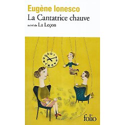"La cantatrice chauve" suivi de "La leçon" Eugène Ionesco/ Comme neuf/ 2022/ Livre poche 
