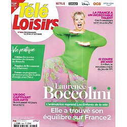 TELE LOISIRS n°1964 21/10/2023 Laurence Boccolini/ "La France a un incroyable talent"/ Catherine Deneuve/ Légion d'honneur/ "Deep Time"