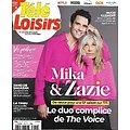 TELE LOISIRS n°1979 03/02/2023  Mika & Zazie "The Voice"/ Hugo Clément/ "La Tribu"/ L'Orient-Express/ "Plus belle la vie"