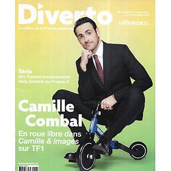 DIVERTO n°45 12/11/2023  Camille Combal/ Série "Sambre"/ La Réunion/ Gérard Jugnot/ L'Ukraine au coeur/ "Un, dos, tres"/ Kyan Khojandi