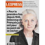 L'EXPRESS n°3776 16/11/2023  Elisabeth Badinter: "Beaucoup de juifs ont peur"/ Territoires: Où vit-on le mieux en France?