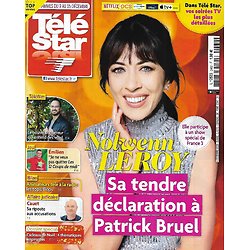 TELE STAR n°2462 09/12/2023  Nolwenn Leroy & Patrick Bruel/ Jarry/ Cauet/ Gary Oldman/ Miss France: Indira Ampiot/ "Le Meilleur Pâtissier"