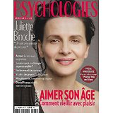 PSYCHOLOGIES n°405 janvier 2020  Juliette Binoche/ Aimer son âge: Comment vieillir avec plaisir/ Daniel Pennac/ Psycho fête ses 50 ans