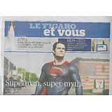LE FIGARO n°21420 17/06/2013  Superman, super-mythe (Henry Cavill)/ La compagnie Pina Bausch/ Le Wi-Fi en avion
