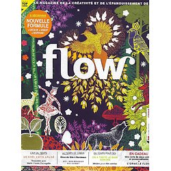 FLOW n°58 décembre 2022  L'oracle de Flow + cartes/ Marie-Claude Pietragalla/ Un Noël apaisé/ Michelle Obama/ Street art brésilien/ Art verrier/ Déco de fête à Bordeaux