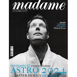 MADAME FIGARO n°24681 (n°2053) 29/12/2023  Exclusif: Thomas Pesquet: Objectif Lune/ Spititualités & sciences-fictions: rêver demain autrement/ Astro 2024