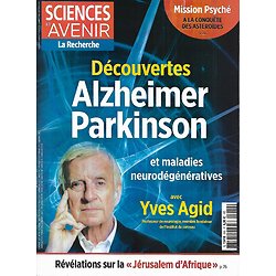SCIENCES ET AVENIR n°919 septembre 2023  Découvertes: Alzheimer, Parkinson, avec Yves Agid/ Mission Psyché/ Déclin des insectes/ Lalibela, la Jérusalem éthiopienne 