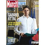 PARIS MATCH n°3898 18/01/2024  Gabriel Attal, Premier ministre/ Ukraine: Ils refusent de se battre/ Le paradis des agrumes/ L'abbé Pierre