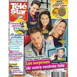 TELE STAR n°1979 06/09/2014  Surprises de la rentrée Tv/ Denis Brogniart/ Michel Delpech/ Omar Sy