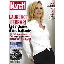 PARIS MATCH n°3186 10/06/2010   Laurence Ferrari/ De Gaulle/ Blocus Gaza/ Thon rouge