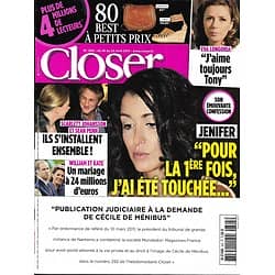 CLOSER n°305 16/04/2011  Jenifer/ Sean Penn/ Eva Longoria/ Kate & William/ Keanu Reeves/ Demi Moore