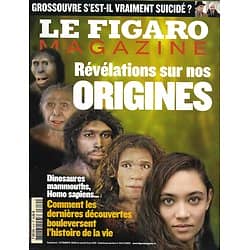 LE FIGARO MAGAZINE n°20491 19/06/2010  Révélations sur nos origines/ Grossouvre, un suicide?/ Célèbres plaidoiries