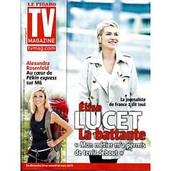 TV MAGAZINE n°21348 24/03/2013   Elise Lucet/ Alexandra Rosenfeld/ Lizarazu