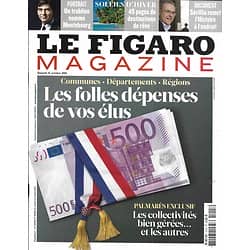 LE FIGARO MAGAZINE n°20902 15/10/2011  Les folles dépenses de vos élus/ Arnaud Montebourg/ Bolchoï/ Soleils d'hiver