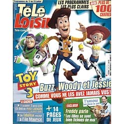 TELE LOISIRS n°1272 17/07/2010  "Toy Story 3"/ "Plus belle la vie"/ Lady Gaga/ Freddy/ Casalta/ Ardisson