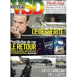 VSD n°1723 02/09/2010  Banier -affaire Bettencourt/ Cartels Mexique/ Prostitution
