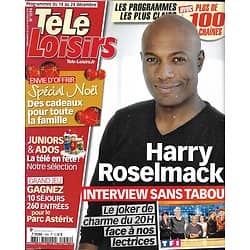 TELE LOISIRS n°1294 18/12/2010  Harry Roselmack/ Spécial Noël/ Mentalist/ Guerre des Miss/ Jacques Martin