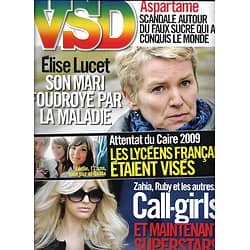 VSD n°1750 10/03/2011  Elise Lucet/ Attentat Le Caire/ Call-Girls/ Aspartame