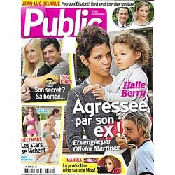 PUBLIC n°490 30/11/2012  Halle Berry/ Jean-Luc Delarue/ Taïg Khris/ Les couples stars mal assortis