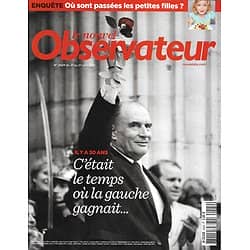 LE NOUVEL OBSERVATEUR n°2424 21/04/2011  Mitterrand, quand la gauche gagnait/ La femme-enfant/ Energie/ Frédéric Taddei