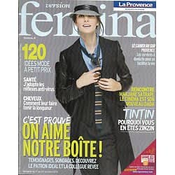 VERSION FEMINA n°498 17/10/2011 Mode Mini Prix/ Marjane Satrapi/ Bonheur Au Travail