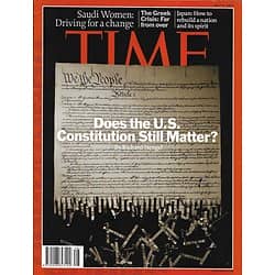TIME VOL.178 n°1 07/07/2011  The U.S. Constitution/ Japan/ Greek crisis