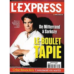 L'EXPRESS n°3136 10/08/2011  Tapie le boulet/ Crise financière/ Lubéron/ Toulon