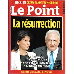 LE POINT n°2025 07/07/2011  Affaire DSK: la résurrection / Venise/ Medvedev/ Michel Onfray/ Normandie