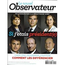 LE NOUVEL OBSERVATEUR n°2445 15/09/2011 Candidats Primaire PS/ Argent des dictateurs/ Bjork/ Spas/ Philip Roth