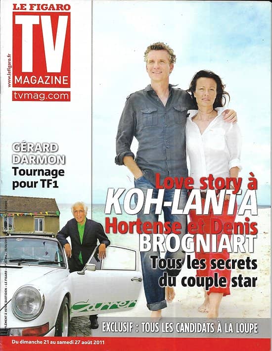 TV MAGAZINE n°20854 20/08/2011 Denis Brogniart/ Koh-Lanta/ Gérard Darmon/ McCord