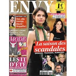 ENVY n°12 29/04/2010  La saison des scandales/ Katie Holmes/ Courteney Cox/ Romane Bohringer/ Mode été