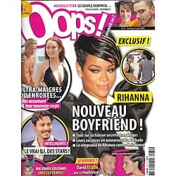 OOPS! n°31 08/05/2009  Rihanna/ Le Q.I. des stars/ Beckham/ Lohan/ Soan/ Angelina Jolie