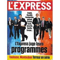 L'EXPRESS n°3168 21/03/2012   Les programmes des candidats à la présidentielle