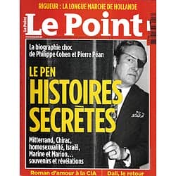 LE POINT n°2096 15/11/2012  Le Pen: histoires secrètes/ Xi Jinping/ Dali/ Wolton/ Australie/ Hollande: la rigueur