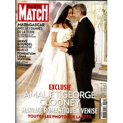 PARIS MATCH N°3411 2 OCTOBRE 2014 GEORGE CLOONEY/ IRAK/ GOURDEL/ MADAGASCAR/ VUITTON