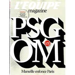 L'EQUIPE MAGAZINE N°1597 23 FEVRIER 2013  PSG VS OM/ CLUB PREFERE