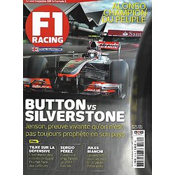 F1 RACING n°161 juillet 2012  Jenson Button/ GP Silverstone/ Herbert/ Alonso