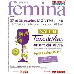 VERSION FEMINA n°551 21/10/2012  Sandrine Bonnaire/ Mode Petits Prix/ Recettes par Julie Andrieu