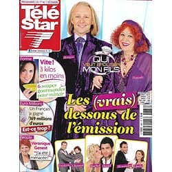 TELE STAR n°1887 01/12/2012  "Qui veut épouser mon fils?"/ Véronique Genest/ Shemar Moore/ DALS