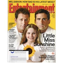 ENTERTAINMENT WEEKLY n°890 11/08/2006  "Little Miss sunshine" Kinnear & Carell/ Oliver Stone/ Mel Gibson