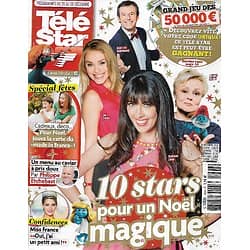 TELE STAR n°1994 20/12/2014  10 stars pour un Noël magique/ Nolwenn Leroy/ Cary Grant/ Camille Cerf Miss France/ Philippe Etchebest